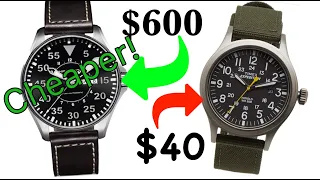 Why A More Expensive Watch Is Cheaper! Hamilton VS Timex