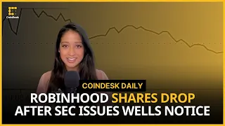 Robinhood Shares Fall After Wells Notice From SEC; Crypto's Guard Against Hacks | CoinDesk Daily