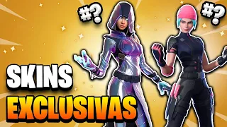 ✔️RANKING TODAS LAS SKINS EXCLUSIVAS DE FORTNITE ORDENADAS DE PEOR A MEJOR | FORTNITE BATTLE ROYALE