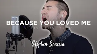 Because You Loved Me - Céline Dion (cover by Stephen Scaccia)