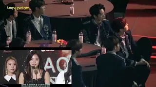 wanna one reaction to tzuyu speaking Chinese