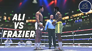 Undisputed Boxing Gameplay Muhammad Ali vs Joe Frazier FULL FIGHT!