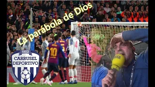 ¡THIS IS MESSI! Lluis Flaquer narra 'La Parábola de Dios' | Goles del Barcelona 3 - 0 Liverpool