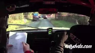 Paddy Kiernan & James McCarville - Birr Stages Rally 2013 - Stage 8