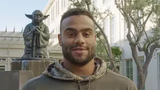 Solomon Thomas Gets a Behind-the-scenes Tour of Lucasfilm