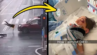 Nidal Wonder Reacts to Car Accident.. (REAL FOOTAGE? 😱)