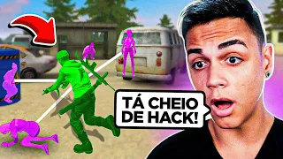 TIME DE HACKERS SURPREENDE FREITAS no CS RANK!!! - free fire