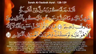 Surah At Taubah Ayat  128 129 merdu 77x