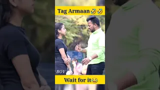 Armaan par Hag gai🥲🥲 #shorts #prank #hugday #valentinesday