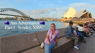 AUSTRALIAN ADVENTURES - 📍 Sydney, NSW! 🇦🇺 #aus #downunder #eastcoast #whvaustralia #solotravel #vlog