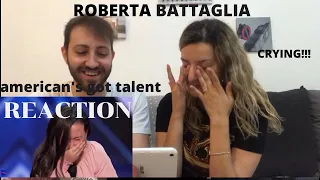 ROBERTA BATTAGLIA (America’s Got Talent 2020) EMOTIONAL REACTION 😭 - AGT 2020 EP1 / Ludo&Cri