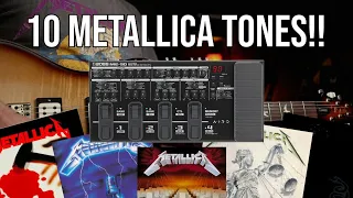 10 Classic Metallica Tones | Boss ME-90 Free Downloadable Patches