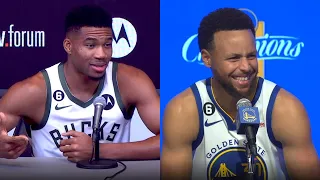 Steph Reacts To Giannis Calling Him The "Best Player In The World" 😂