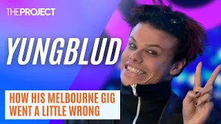 YUNGBLUD On How His Melbourne Gig Went A Little Wrong