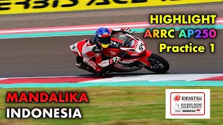 HIGHLIGHT ARRC AP250  AT MANDALIKA, INDONESIA - Practice 1