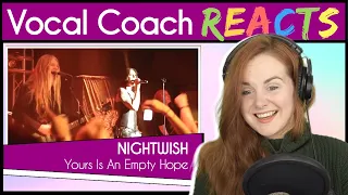 Vocal Coach reacts to Nightwish - Yours Is An Empty Hope (Floor Jansen Live)