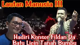 Luar Biasa !!! Fildan Da - Kal Ho Na Ho | Di sambut Warga Tanah Bumbu dengan Lautan Manusia|Reaction