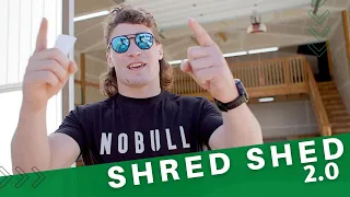 I Bought a House// Time to Build SHRED SHED 2.0