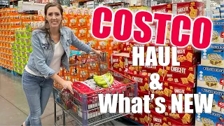 COSTCO✨Grocery Haul SHOP with Me✨|| Grocery Haul + WHAT’S NEW!!