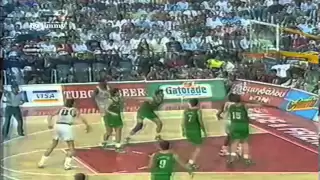 PAOK BENETTON 77-79(semi-finaL 13/4/93 European Championship)