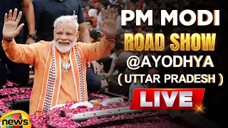 PM Modi Holds A Mega Roadshow In Ayodhya At Uttar Pradesh LIVE | Lok Sabha Election2024 | Mango News