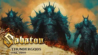 SABATON - Thundergods (Official Lyric Video)