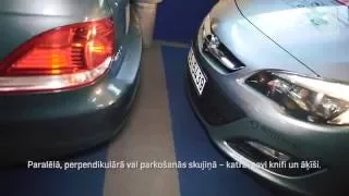 ParkoSkola paralēlā parkošanās