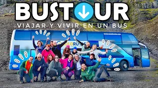 ¡Vivir y Viajar en un Autobús! HOTEL CAMPER SOBRE RUEDAS Bus Tour @nosolorutas