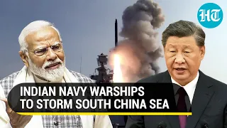 Indian Navy Flexes Muscle In South China Sea With Three Warships Amid China-Philippines Tussle