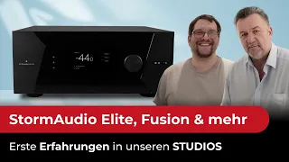 Ab sofort vorführbereit - die STORM Audio Vorstufe Elite und Receiver Fusion. Bei uns hört man mehr.