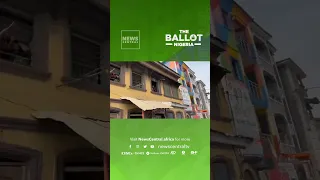 #NigeriaElection2023 Lagos State Governor, Babajide Sanwoolu Wife Vote at Ward E3 Adeniji Adele Road