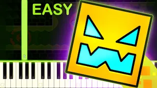 Electrodynamix | GEOMETRY DASH LEVEL 15  - EASY Piano Tutorial