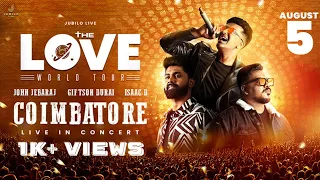 Pudhiya Thuvakkam || Isaac D & John Jebaraj || The Love World Tour Concert || Chris and Charis