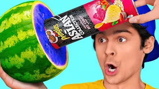 GENIUS FOOD HACKS AND TikTok TRICKS || Fun DIY Ideas To Sneak Food You Should Try By 123 GO! BOYS