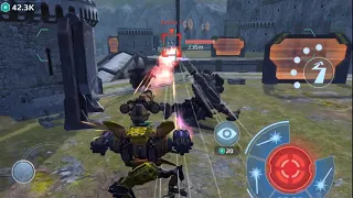 Powerful Ember-Halo Strider in FFA | War Robots [WR] Champion League Gameplay