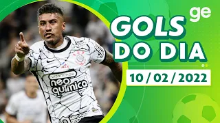 GOLS DO DIA 10/02/2022 | LISTAS | ge.globo