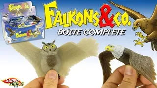 FALKONS & CO Boite Complète de 16 Faucons Rapaces Aigles Pochettes Surprise Altaya Jouet Toy Review