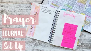 Prayer Journal Set Up / War Binder DIY