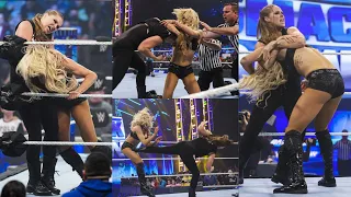 Massive Brawl between Charlotte Flair & Ronda Rousey: WWE SMACKDOWN 06/05/2022