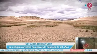 El embalse de La Serena en alerta por sequía | A esta hora