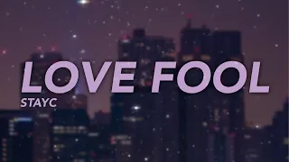 stayc - love fool but you're dancing on a rooftop at night