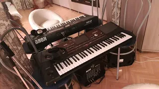 KORG PA-700 Запись Вокала