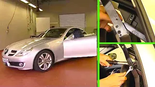 How to Fix Cracking Noises on Mercedes-Benz SLK Vario Roof | R171