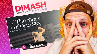 HIS SOUL SWEATS THROUGH HIS PORES! Dimash Qudaibergen -  The Story of one Sky (LIVE FANCAM) REACTION