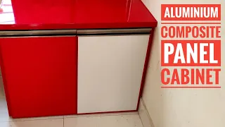 How to make an Aluminium Composite Panel cabinet | ACP Cabinet