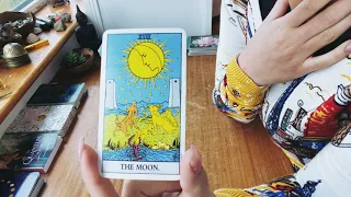LIBRA ♎️ Don’t let your shadows to hold you back on what you deserve 👊🏼 THE MOON CARD IN PISCES