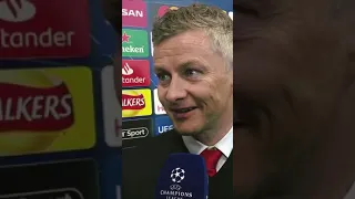 Ole Gunnar Solskjaer's Best Moment as Manager | PSG 1-[3] Man Utd 2019.03.06 #shorts