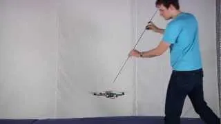 A Flying Inverted Pendulum