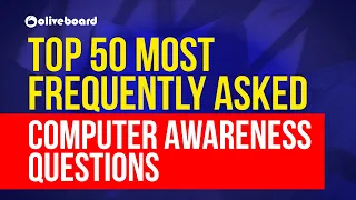 Top 50 Most Frequently Asked Computer Awareness Questions | RBI Assistant | IBPS RRB Mains