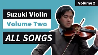 [Suzuki Violin Book 2] All Songs (with Piano Accompaniment)